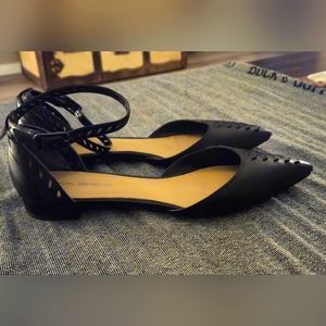Via Spiga Black Sandals/Flats 9.5